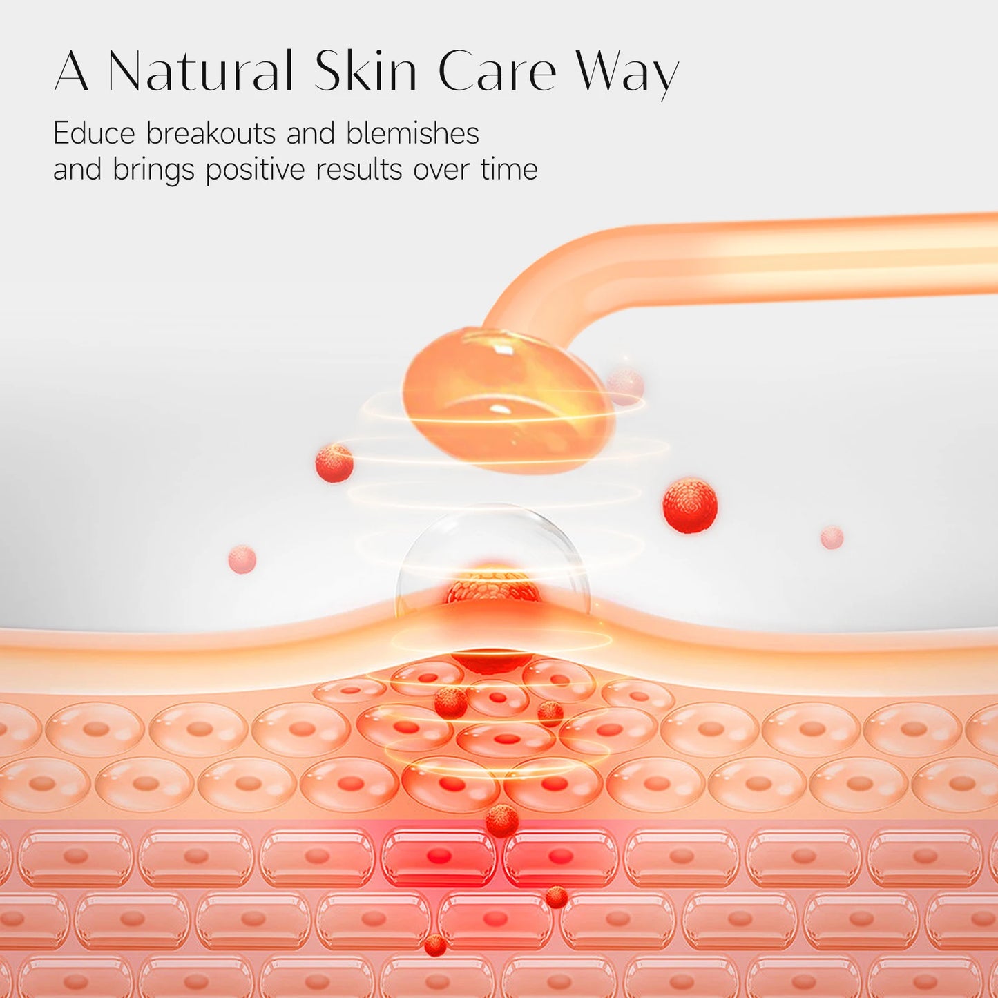 High Frequency Electrode Wand Machine Neon Electrotherapy Glass Tube Acne Spot Wrinkles Remover Beauty Facial Care